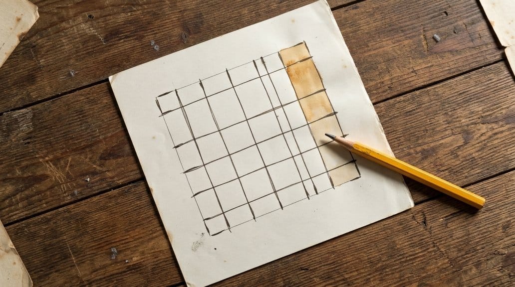 A seven-by-eight grid of squares, the same shape repeating