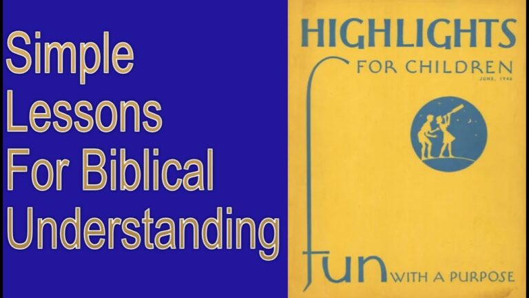 14 – Simple Lessons From Highlights Magazine